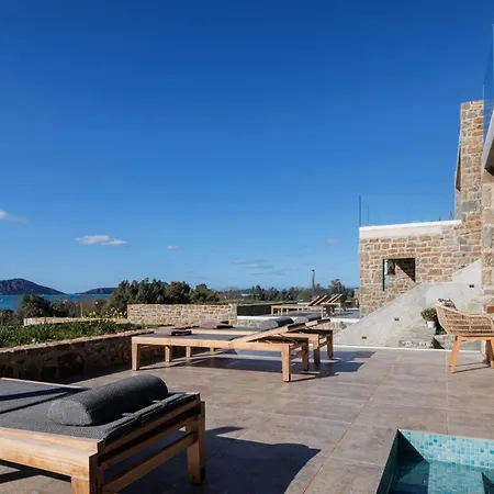 View With Private Pool, Sauna & Seaview Gialova