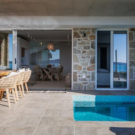 Villa View With Private Pool, Sauna & Seaview Gialova
