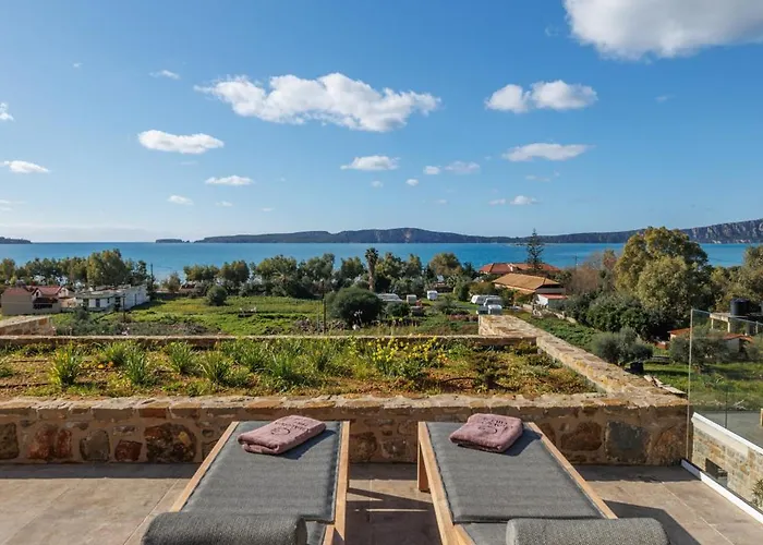 View With Private Pool, Sauna & Seaview Gialova