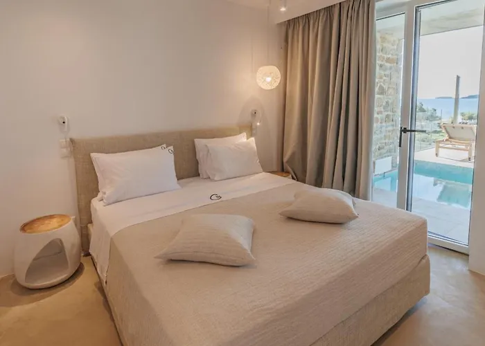 View With Private Pool, Sauna & Seaview Villa Gialova