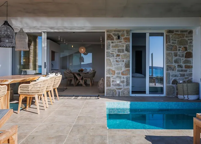 빌라 View With Private Pool, Sauna & Seaview 지아로바